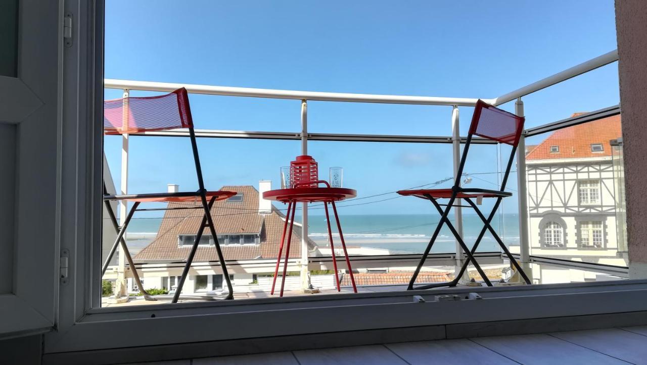 Appartement L'Estivaliere Face A La Mer Wimereux Exterior foto