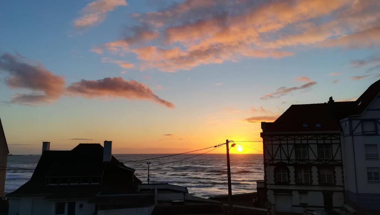 Appartement L'Estivaliere Face A La Mer Wimereux Exterior foto