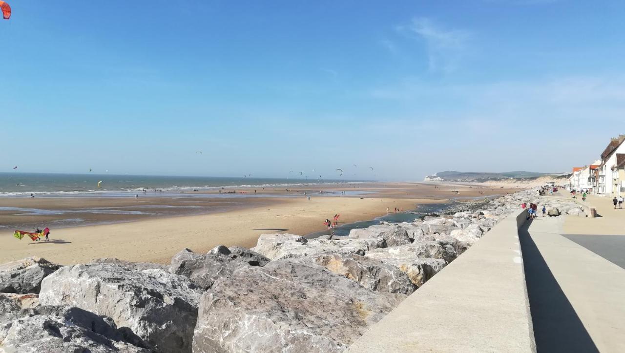 Appartement L'Estivaliere Face A La Mer Wimereux Exterior foto